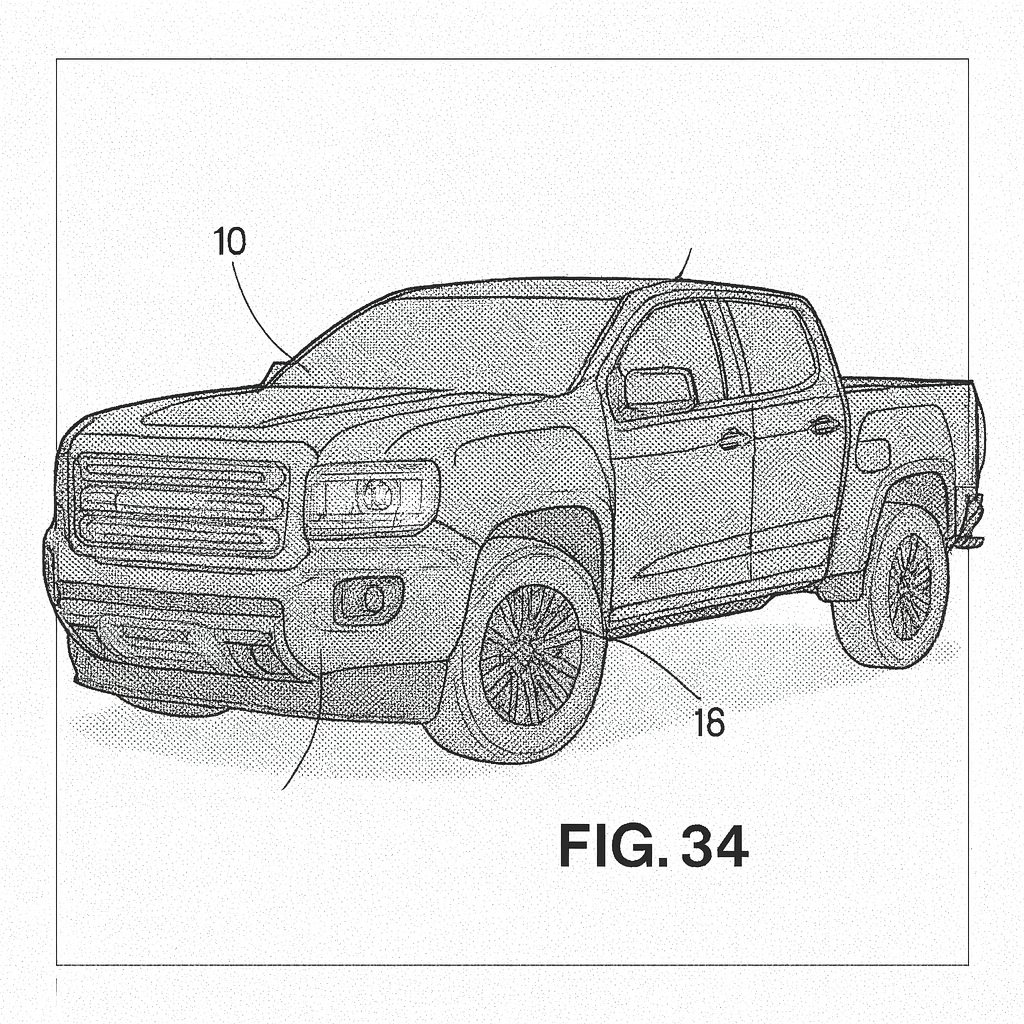 2020 GMC Canyon Sketch